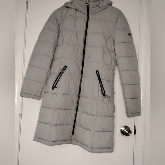 Andrew Marc Women's Gray Puffer Jacket - Picture 2 of 6
